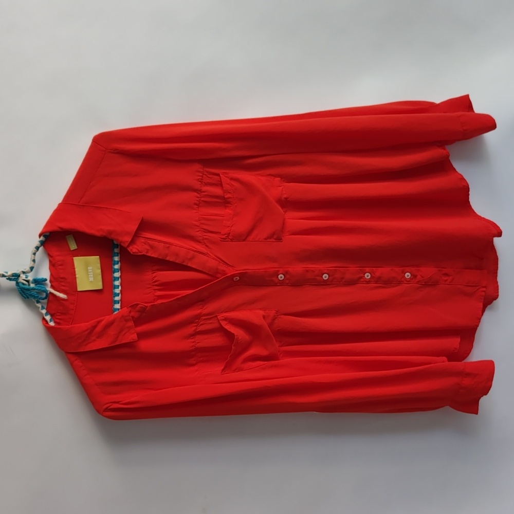 Maeve Blood Orange long sleeve shirt